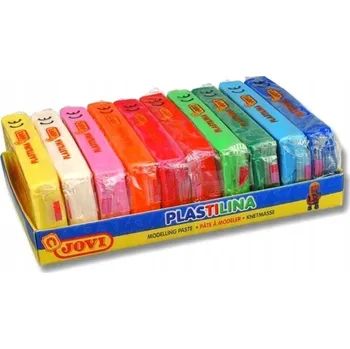 Modelovací hmota Plastelína 10 barev / 50g JOVI