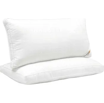 Polštář Polštář na spaní hypoalergenní 40x80 cm prodyšný Sada 2ks Bílá