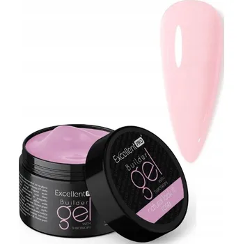 Přípravek na nehty Excellent PRO THIXO stavební gel LED/UV Natural Look Rose 50g
