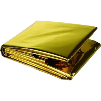 Vybavení pro přežití Black Front® Izotermická fólie NRC Black Front®, Barva: Zlatá