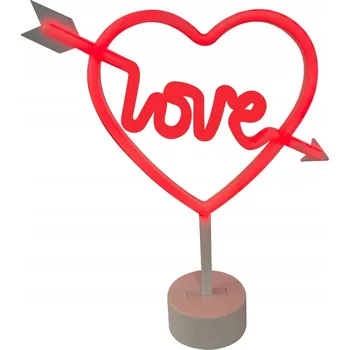 Lampička Stolní lampa Zuma Line NEON bílá, vícebarevná 1,06 W