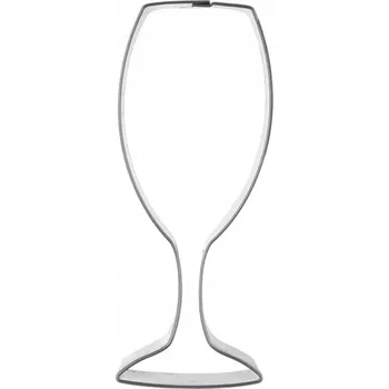 Obraz Vykrajovátko SKLENICE VÍNO formička na vykrajování sušenek, perníčků