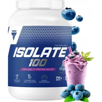 Protein Trec Isolate 100 700 g proteinový izolát CFM jahoda