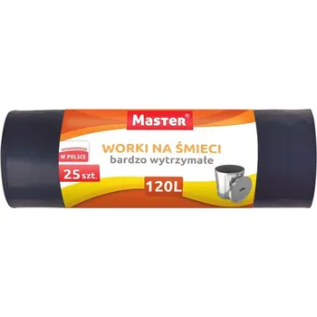 Pytle na odpadky Pytle na odpadky pro smíšený odpad Master 120 l 25 ks