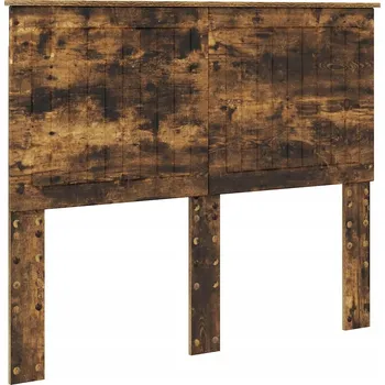 Čelo postele s čelo Kouřový dub 135 cm Kompozitní dřevo