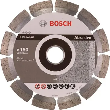 Příslušenství k brusce BOSCH Diamantový dělicí kotouč Standard for Abrasive 150 x 22,23 x 2 x 10 mm 2.608.602.617