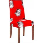 Springos Vánoční potah na židli HA0011