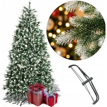 Vánoční stromek Umělý vánoční stromek zasněžený 220 cm