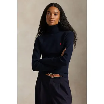 Pánský svetr Bavlněný svetr Polo Ralph Lauren bílá barva, s golfem, 211959287 59X, vel. S