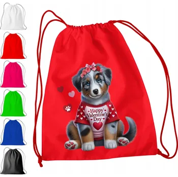 Obraz ČERVENÝ SÁČEK DO ŠKOLKY, ŠKOLY, NA TV - SLADKÝ PES, VALENTÝN