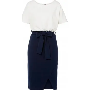 Dámské šaty Bonprix šaty do práce klasické ke kolenům velikost 40/42