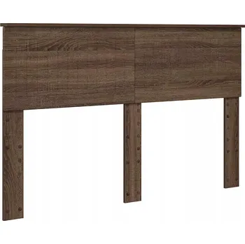 Čelo postele s čelo Hnědý dub 140 cm Kompozitní dřevo
