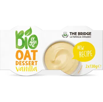 BIO dezert ovesný vanilka - The Bridge, 2x 130 g