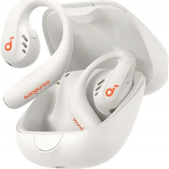 Sluchátka Bezdrátová sluchátka Soundcore AeroFit Pro bílá, do uší