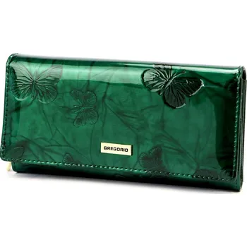 Dámská kožená peněženka Gregorio zelená KZ2252672