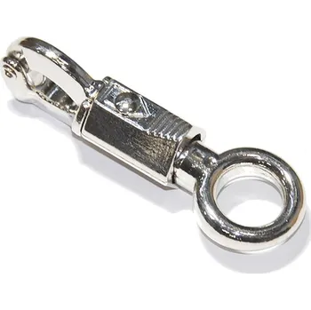 Karabina s pevnou pojistkou, 94x26mm, Ni, 10ks