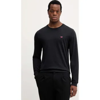 Tričko s dlouhým rukávem Levi's 72848.0009-Blacks černá 99X, vel. L