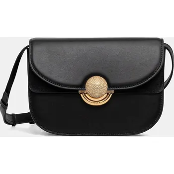 Kabelka Kožená kabelka Furla černá barva, WB01737.BX0428.O6000 99X, vel. ONE SIZE