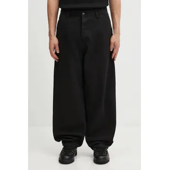 Bavlněné kalhoty Carhartt WIP OG Single Knee Pant pánské, černá barva, I035637.8906, L, 99X