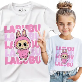 Chlapecké tričko TRIČKO LABUBU DĚTSKÉ SLADKÁ PŘÍŠERKA