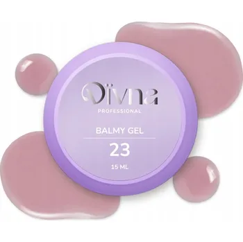 Lak na nehty DIVNA Balmy Gel 23 gel v lahvičce s konzistencí báze 15 ml na nehty