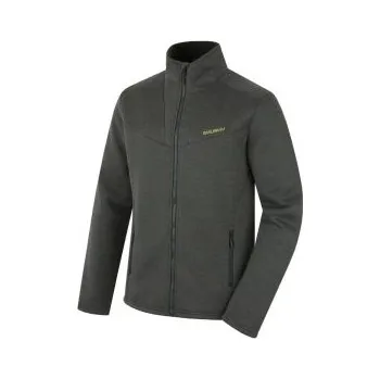 Pánský svetr Husky Akra M dark khaki XXL; Zelená mikina + DÁREK DLE VÝBERU!