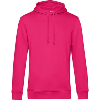 Pánská mikina B&C Unisex mikina WU33B Magenta Pink 3XL