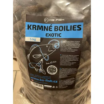 Boilies KS-Fish krmné boilies EXOTIC 5kg