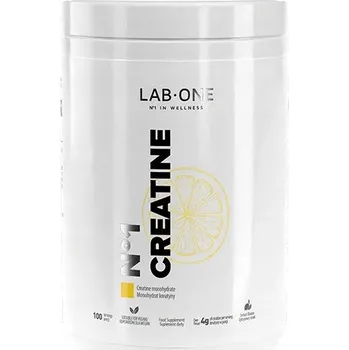 Kreatin LAB ONE Creatine Kreatin Monohydrát Kreatinu Citronová 5mg 500g