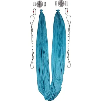 Merco Yoga Hammock 5000 × 2500 mm modrá