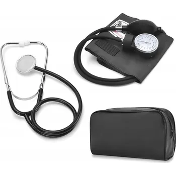 Měřič tělesných funkcí RUČNÍ TLAKOMĚR S DVOJITÝM STETOSKOPEM