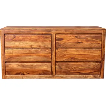 Komoda Komoda rustikální z dřeva palisandr 160x80x45