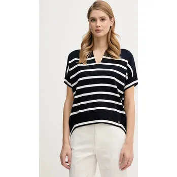 Dámská halenka Halenka Joseph Ribkoff dámská, tmavomodrá barva, vzorovaná, 261921 59X, vel. XXL