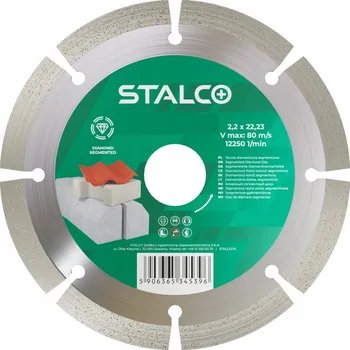Řezný kotouč Diamantový kotouč Stalco 115x22,2 mm