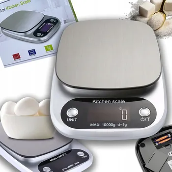 Kuchyňská váha LCD displej 10kg ELEKTRONICKÁ KUCHYŇSKÁ VÁHA
