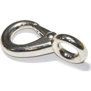 Jištění Karabina s pevným okem, 60x12mm, Ni