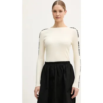 Dámský svetr Svetr Dkny dámský, béžová barva, DJ6R0104 01X, vel. XS