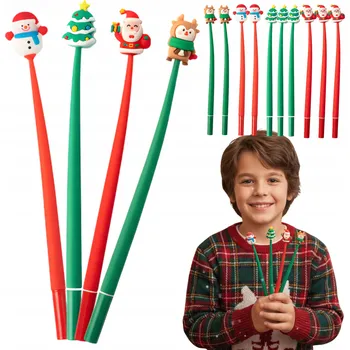 10x GELOVÁ PROPISKA SADA VÁNOČNÍ DÁREK K MIKULÁŠI DO ŠKOLY ŠKOLKY