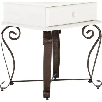 Noční stolek Noční stolek Byzanz bílý