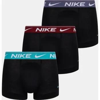 Boxerky Spodní prádlo Nike 3-pack 0000KE1256.M černá 99X, vel. L