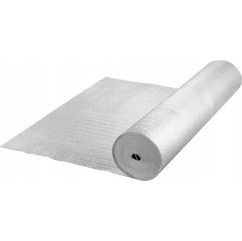 Fólie termoizolační 122 x 1524 cm, oboustranná pěnová izolace, garážový dům