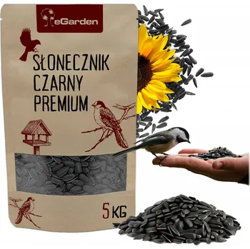 Pro ptáka Slunečnice černá 1kg Krmivo pro ptáky a papoušky zrno krmivo přírodní