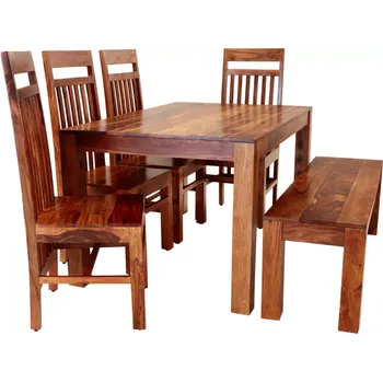Jídelní set Jídelní set z masivu pro 6 osob z masivu palisandr