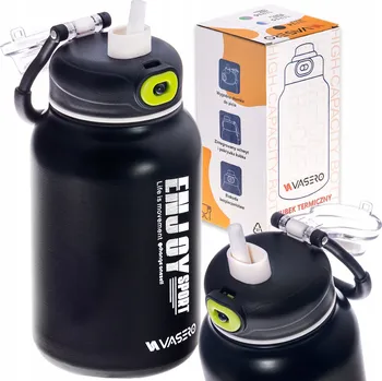 Termoska TERMOHRNEK LAHEV NA PITÍ TERMOSKA 800ml s pojistkou, držákem, náustkem + BRČKO