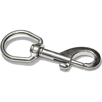 Karabina otočná U2, nerez A4, 70x13mm, 2ks