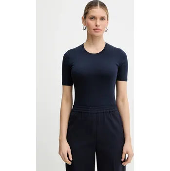 Pánský svetr Svetr s přídavkem hedvábí Weekend Max Mara GABARRA 2615361081600 námořnická modř 59X, vel. S