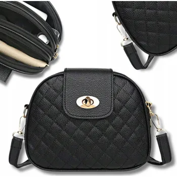 Kabelka EdiBazzar kabelka eko kůže černá