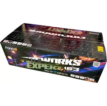 Zábavní pyrotechnika Kompakt 163ran / 30, 50mm Fireworks Expert