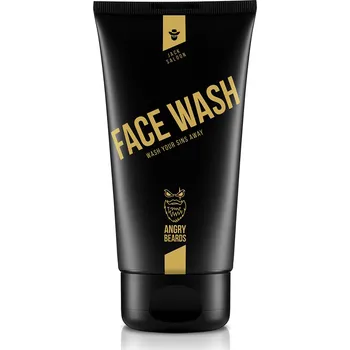 Angry Beards Jack Saloon mycí gel na obličej 150 ml Čistící gel Angry Beards Jack Saloon mycí gel na obličej 150 ml