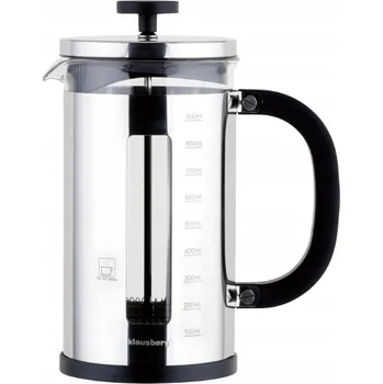 Konvice na čaj Klausberg PREMIUM French Press Konvice 1000 ml 4 šálky KB7703